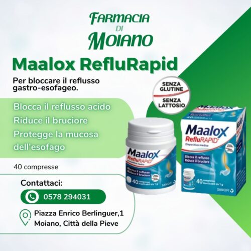 Malox RefluRapid - Farmacia di Moiano