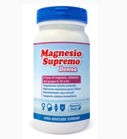 Magnesio Supremo Donna 150 gr - Farmacia di Moiano
